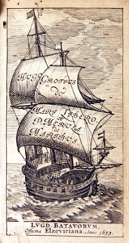 Illustration from Hugo de Groot, Mare liberum (1609), Leiden: Elzevier 1633, coll. University of Minnesota.